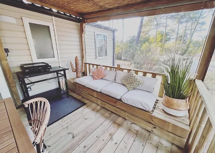 캠프장 Notre Bulle Du Ferret